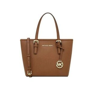 Michael Kors Luggage Tote in Tan Size XS